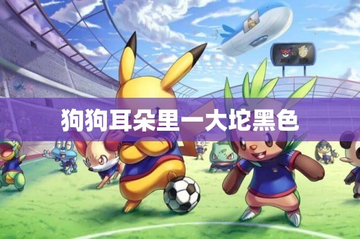 狗狗耳朵里一大坨黑色