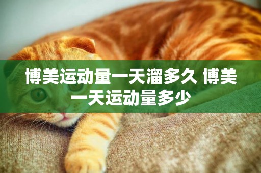 博美運動量一天溜多久 博美一天運動量多少