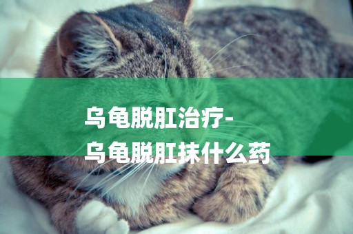 烏龜脫肛治療-
烏龜脫肛抹什么藥