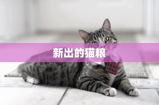 新出的貓糧