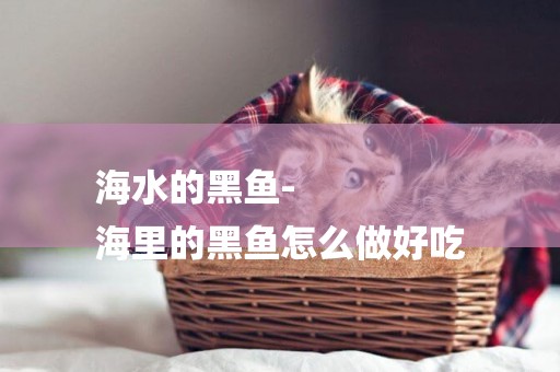 海水的黑魚-
海里的黑魚怎么做好吃