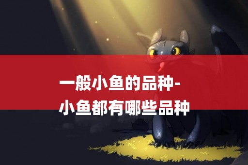一般小魚的品種-
小魚都有哪些品種