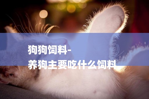 狗狗飼料-
養狗主要吃什么飼料。