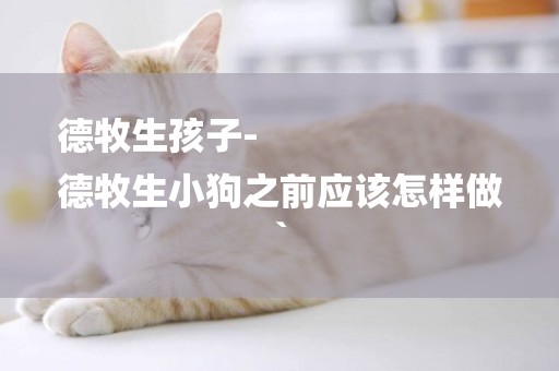 德牧生孩子-
德牧生小狗之前應該怎樣做`