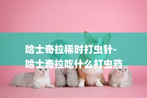 哈士奇拉稀時打蟲針-
哈士奇拉吃什么打蟲藥