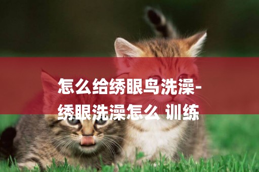 怎么給繡眼鳥洗澡-
繡眼洗澡怎么 訓練