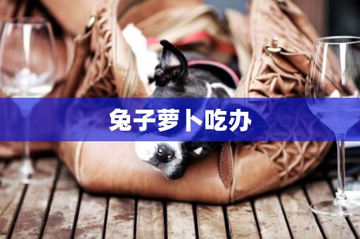 兔子蘿卜吃辦