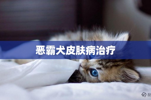 惡霸犬皮膚病治療
