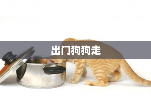 出門狗狗走