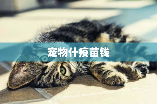 寵物什疫苗錢