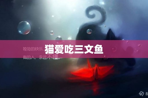 貓愛吃三文魚
