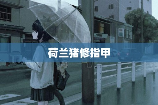 荷蘭豬修指甲