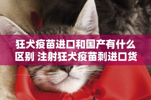 狂犬疫苗進口和國產有什么區別 注射狂犬疫苗剩進口貨可用
