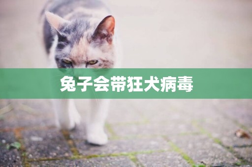 兔子會帶狂犬病毒