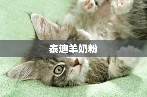 泰迪羊奶粉