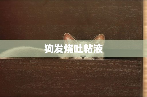 狗發燒吐粘液