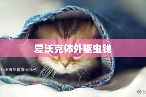 愛沃克體外驅蟲錢