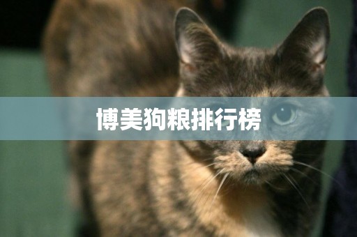 博美狗糧排行榜