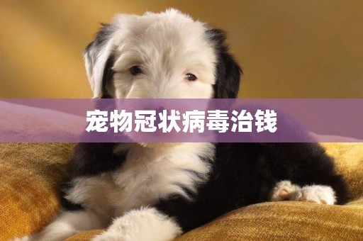 寵物冠狀病毒治錢