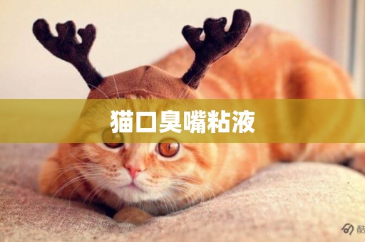 貓口臭嘴粘液