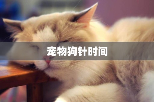 寵物狗針時間