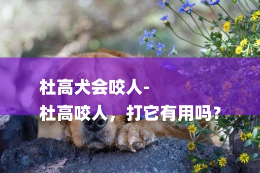 杜高犬會咬人-
杜高咬人，打它有用嗎？