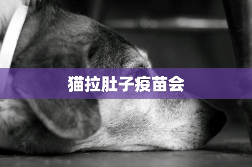 貓拉肚子疫苗會