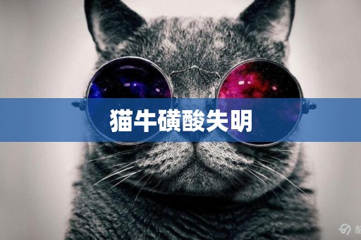 貓牛磺酸失明
