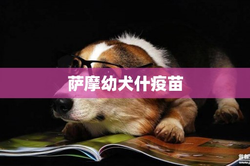 薩摩幼犬什疫苗