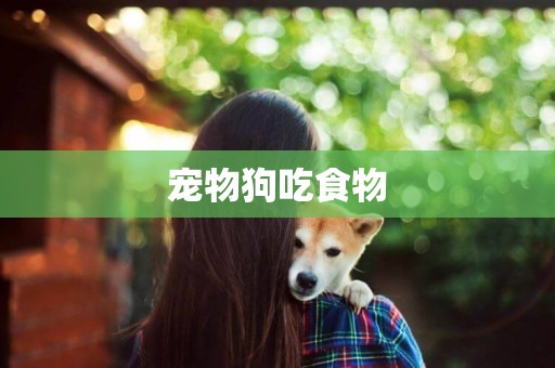 寵物狗吃食物