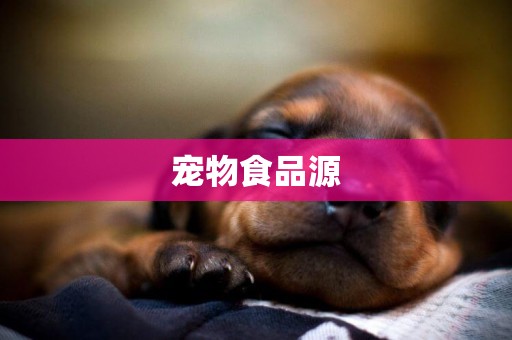寵物食品源