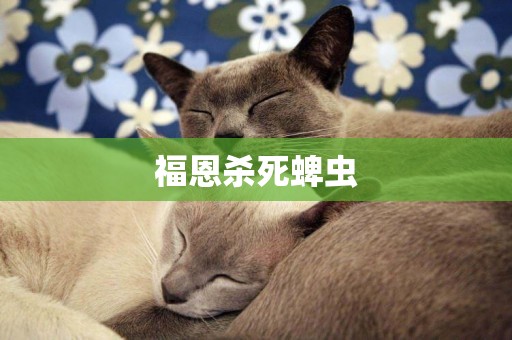 福恩殺死蜱蟲