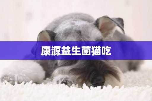 康源益生菌貓吃