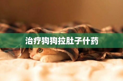 治療狗狗拉肚子什藥