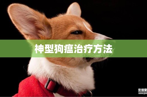 神型狗瘟治療方法