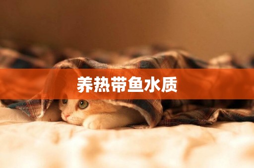 養熱帶魚水質