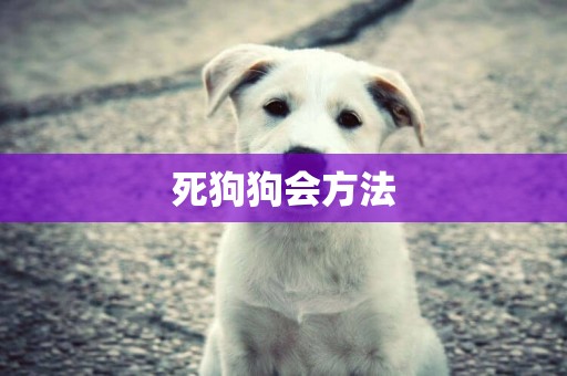死狗狗會方法