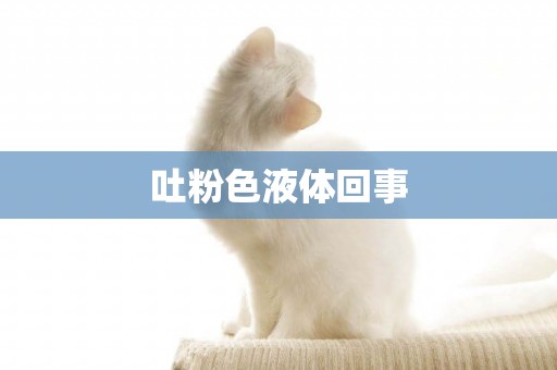 吐粉色液體回事