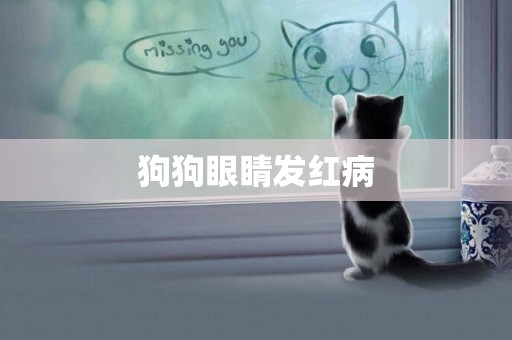 狗狗眼睛發紅病