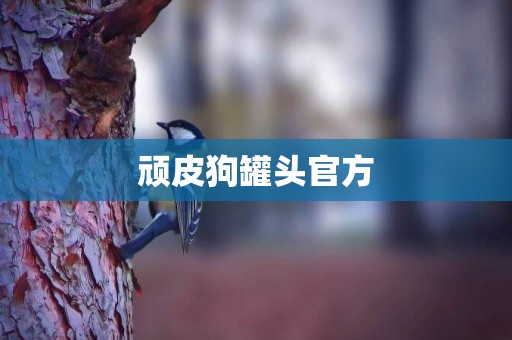 頑皮狗罐頭官方