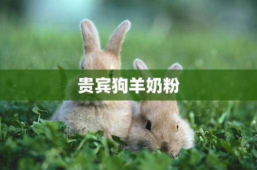 貴賓狗羊奶粉