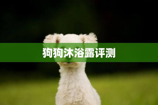 狗狗沐浴露評測