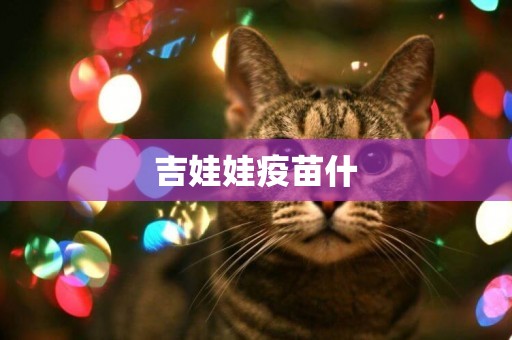 吉娃娃疫苗什