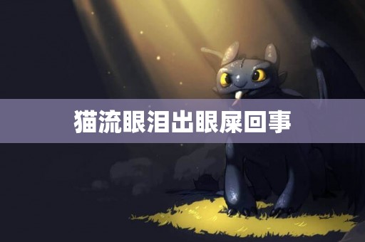 貓流眼淚出眼屎回事