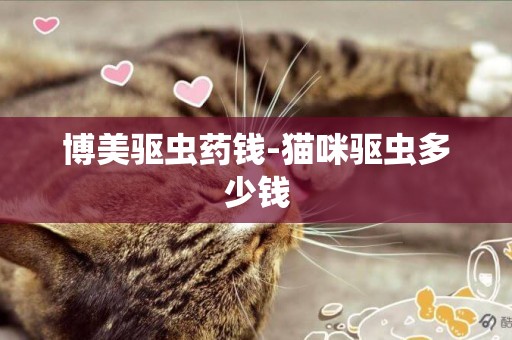 博美驅蟲藥錢-貓咪驅蟲多少錢