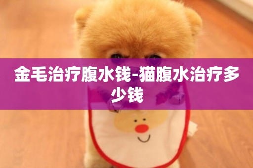 金毛治療腹水錢-貓腹水治療多少錢