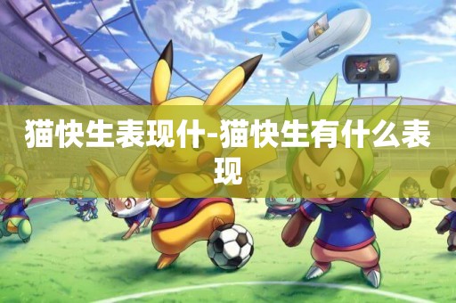 貓快生表現什-貓快生有什么表現