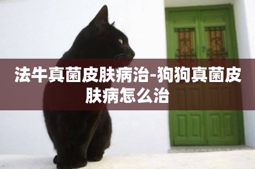 法牛真菌皮膚病治-狗狗真菌皮膚病怎么治