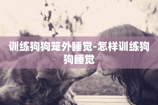訓練狗狗籠外睡覺-怎樣訓練狗狗睡覺