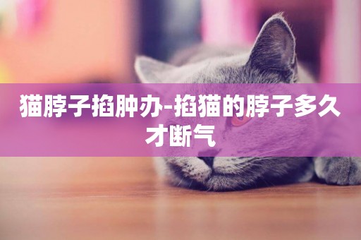 貓脖子掐腫辦-掐貓的脖子多久才斷氣
